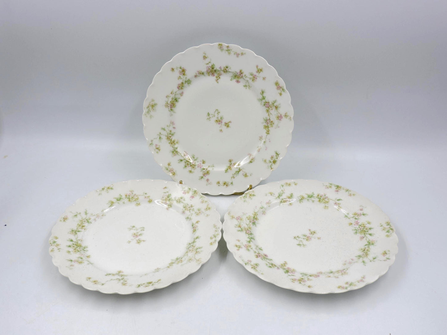 Antique Haviland & Co Salad Plate Set of 3