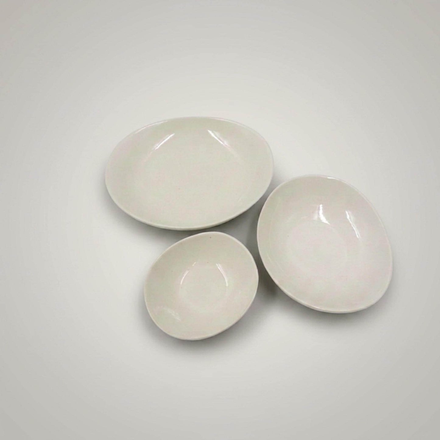 Lacole Ceramic Nesting Bowls, Set of 3