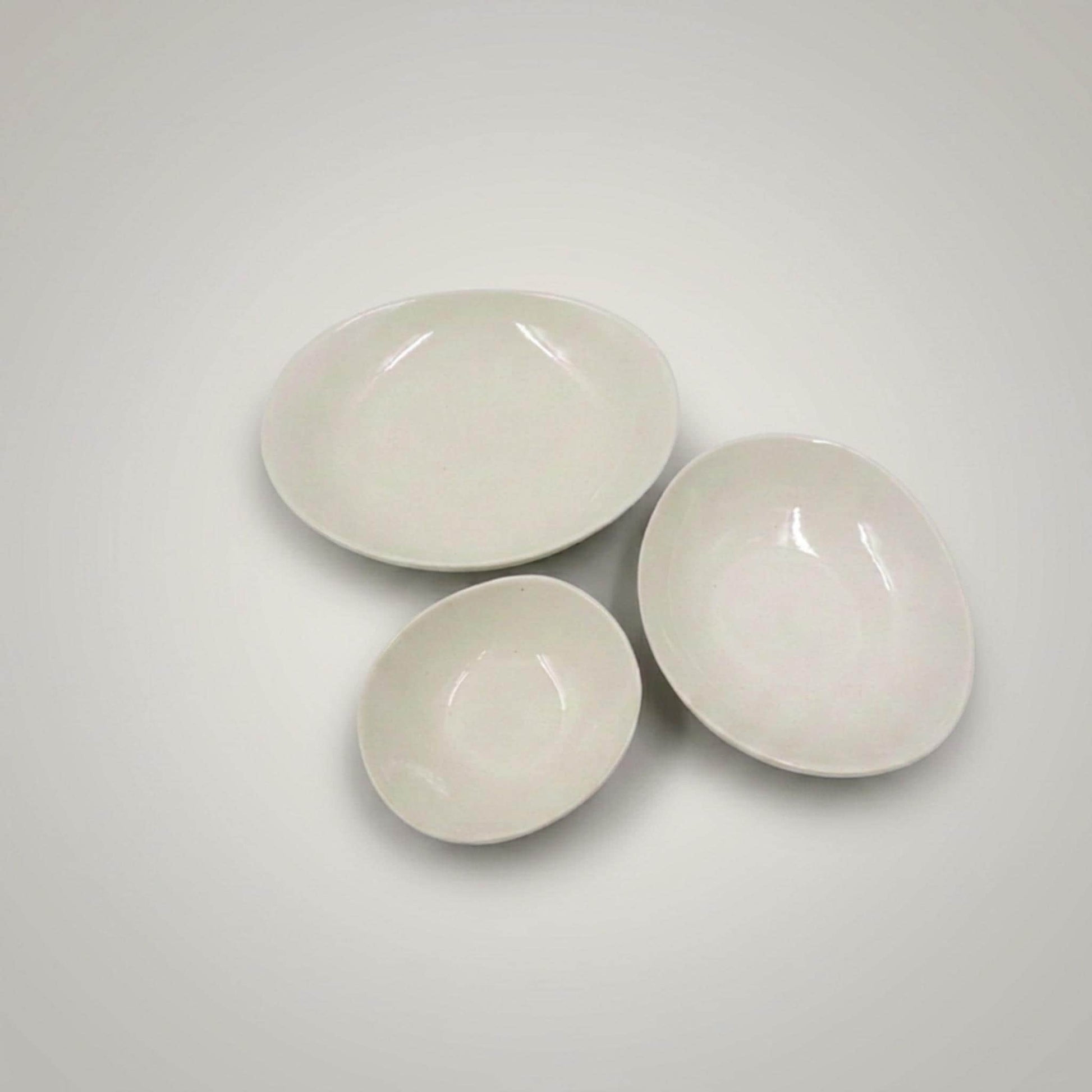 Lacole Ceramic Nesting Bowls, Set of 3