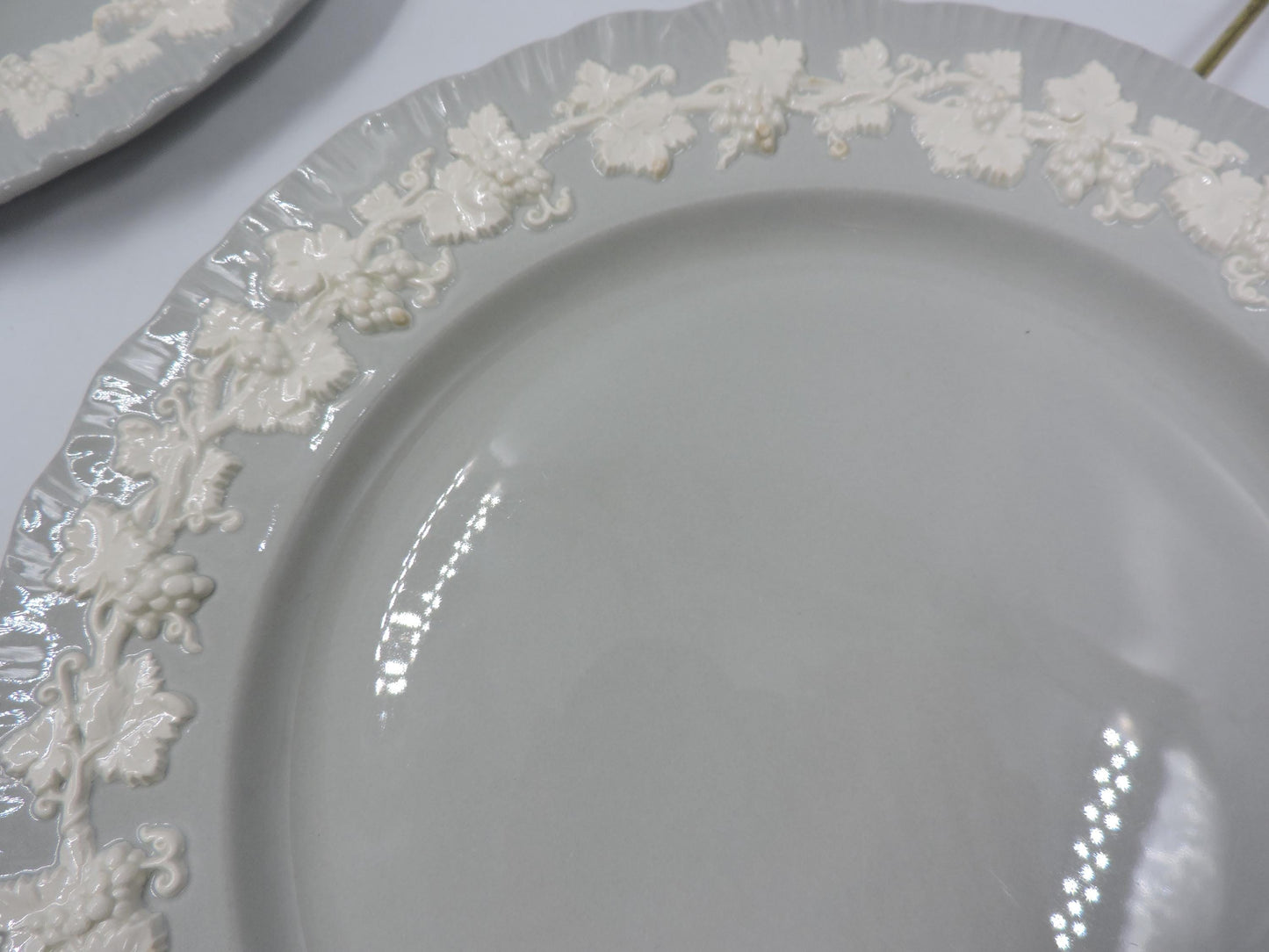 Wedgwood Queensware Shell Edge Dinner Plates Set of 4