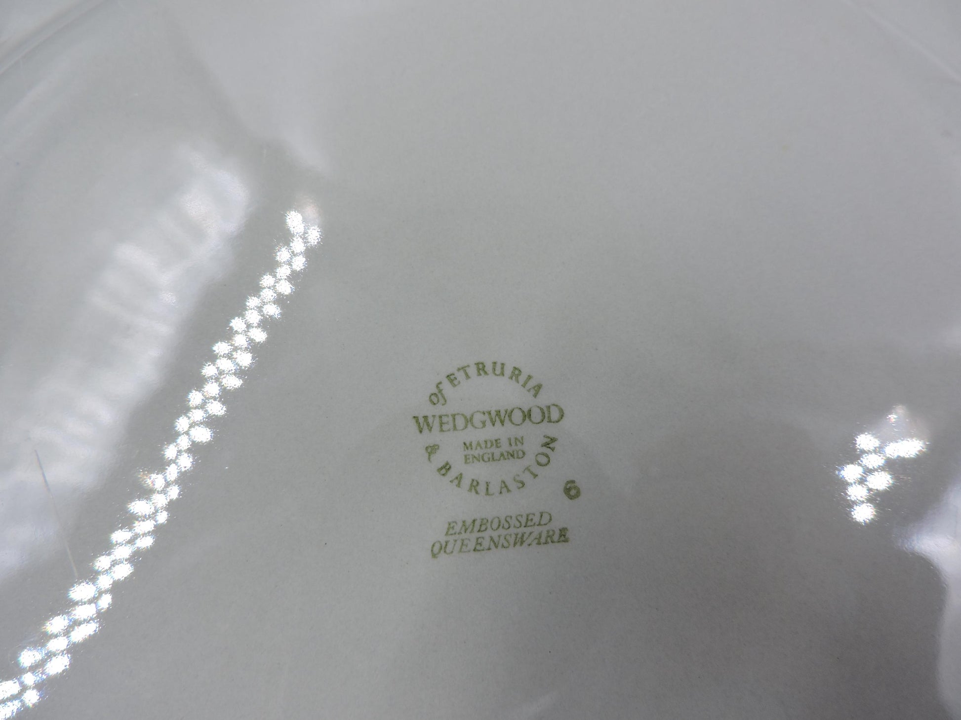 Wedgwood Queensware Shell Edge Dinner Plates Set of 4
