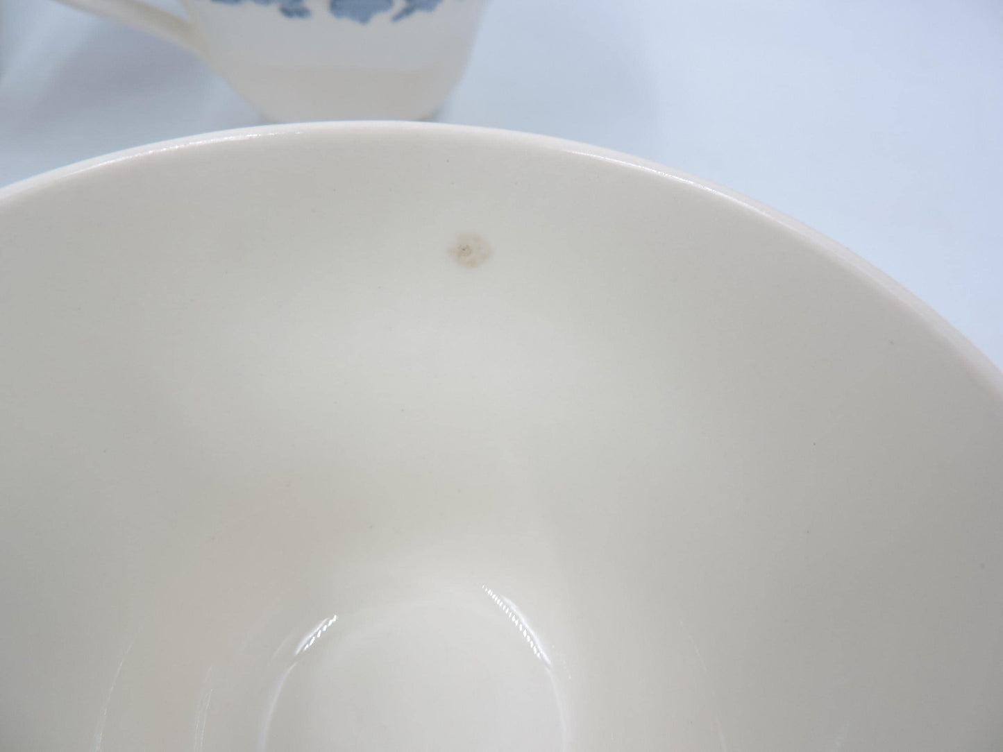 As is Wedgwood Queensware Mismatched Tea Cup Set of 4