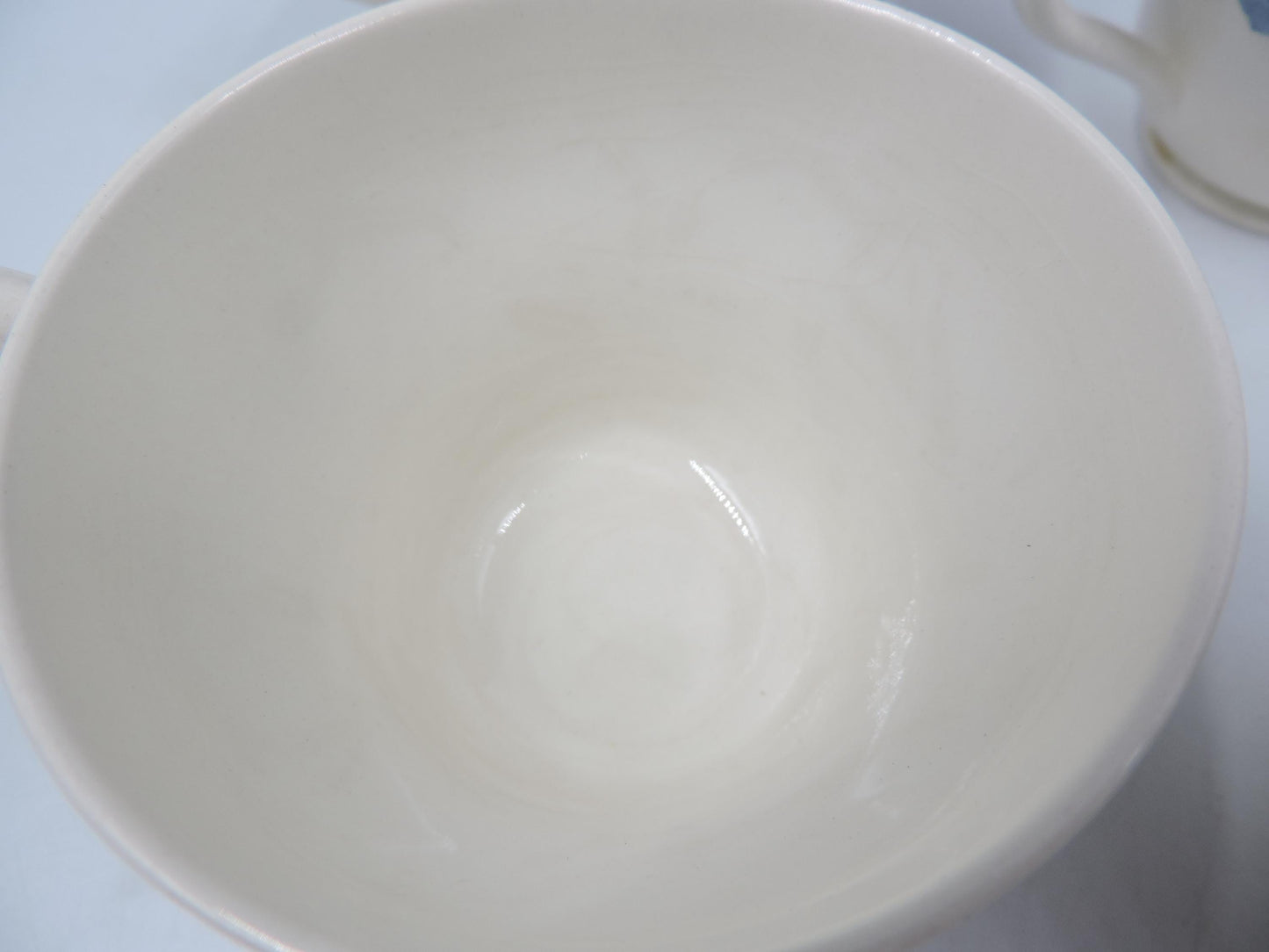 As is Wedgwood Queensware Mismatched Tea Cup Set of 4