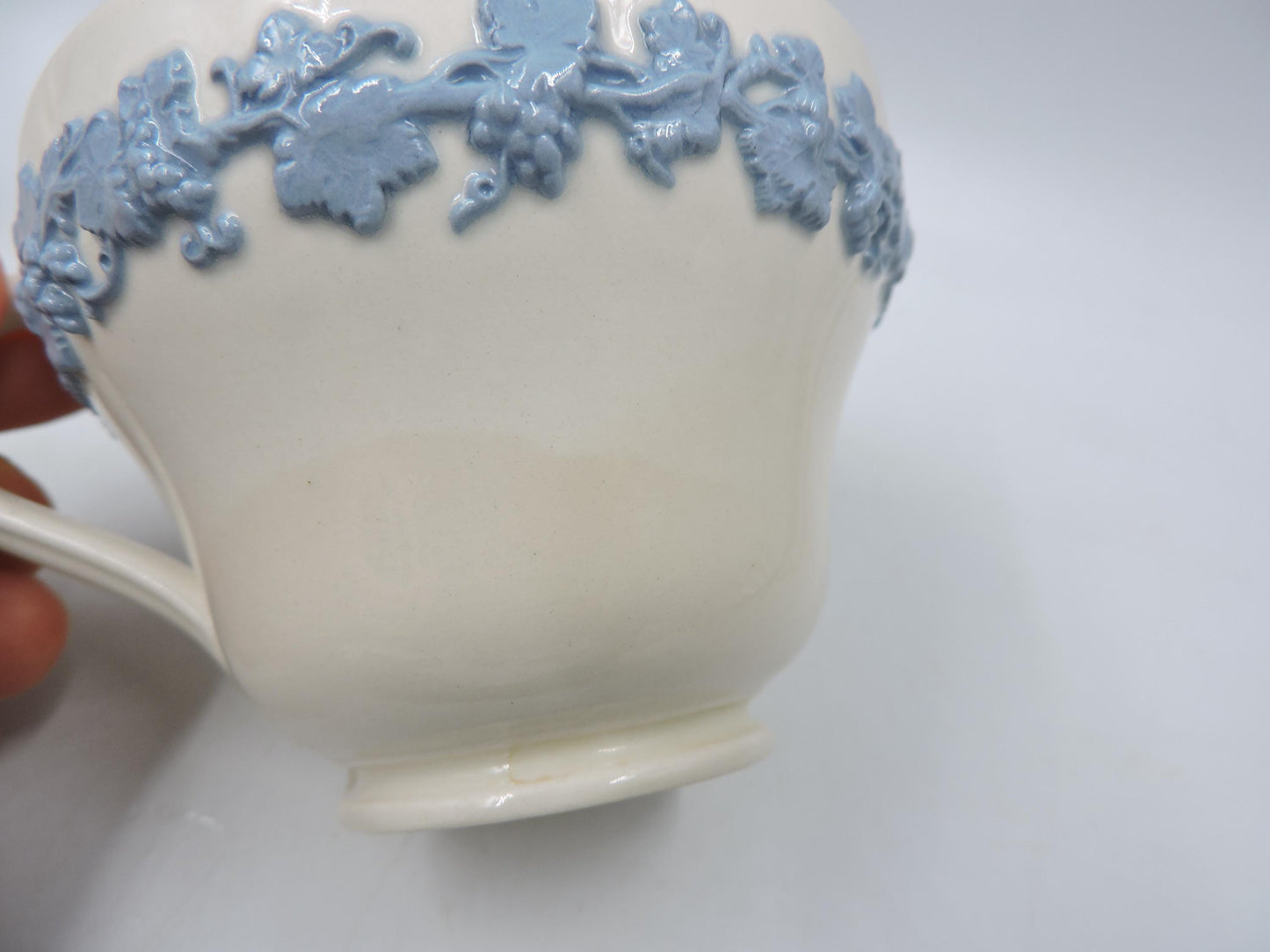 As is Wedgwood Queensware Mismatched Tea Cup Set of 4