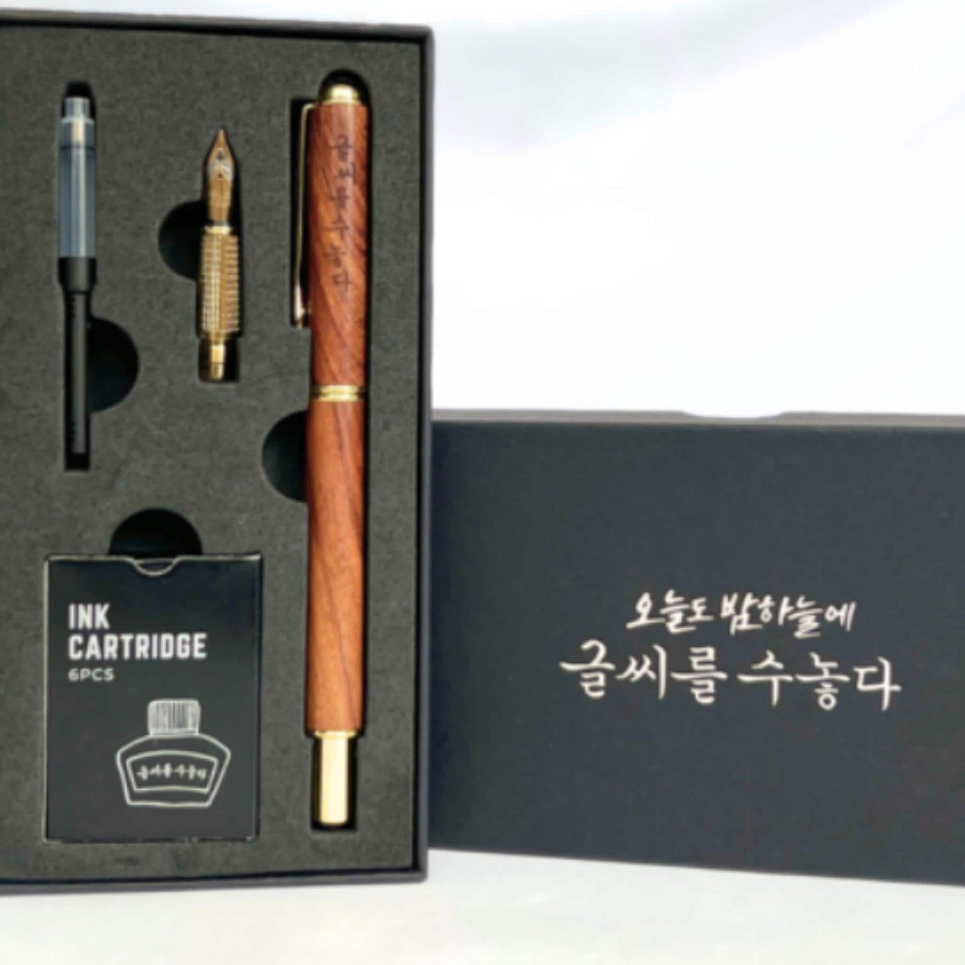 Calligraphy Starter Kit with Fountain & Brush Pen