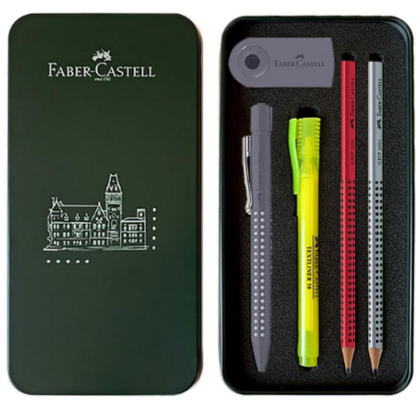 Faber Castell, Mechanical Pencil, Grip Pencil, Writing Set, Stationery Gift Set