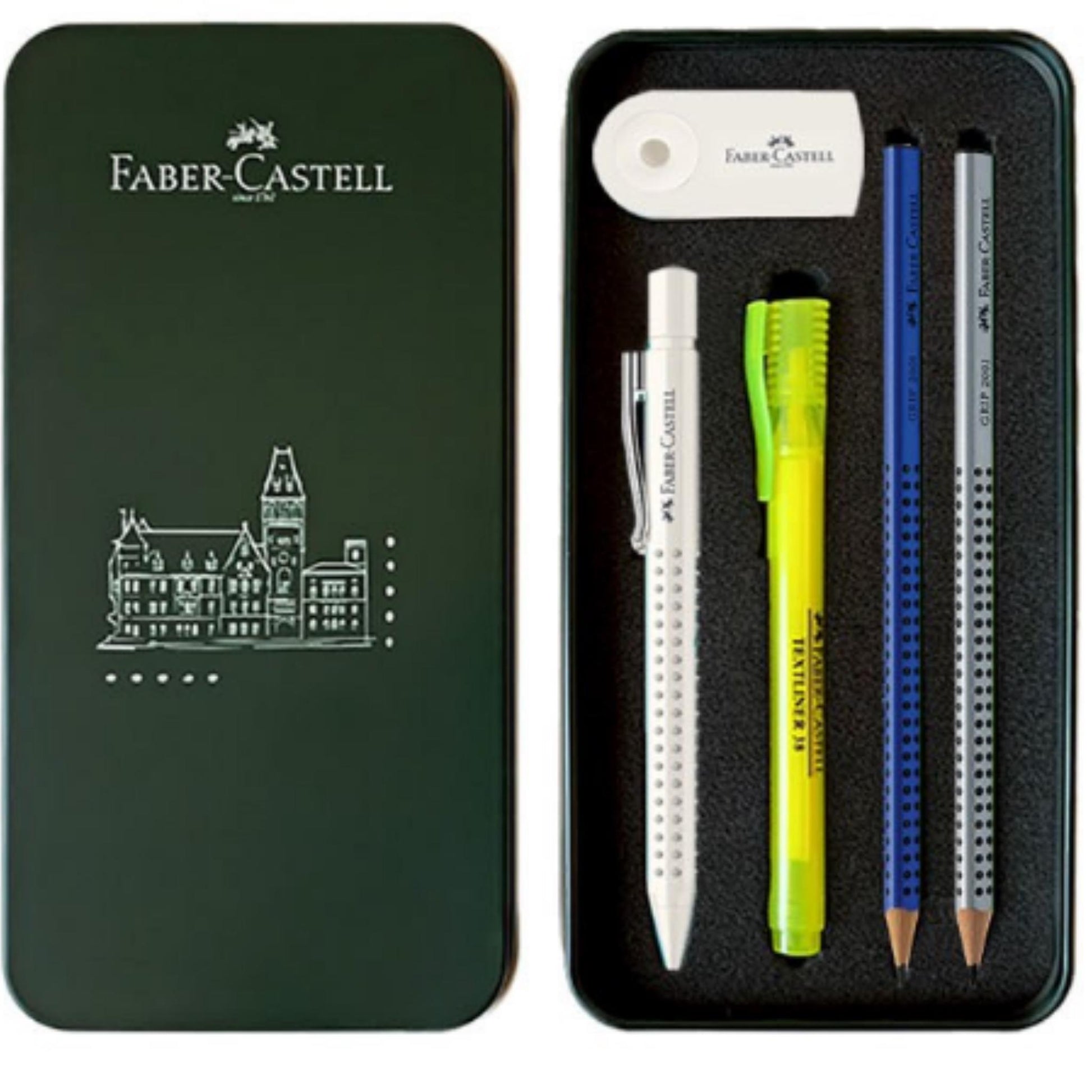 Faber Castell, Mechanical Pencil, Grip Pencil, Writing Set, Stationery Gift Set