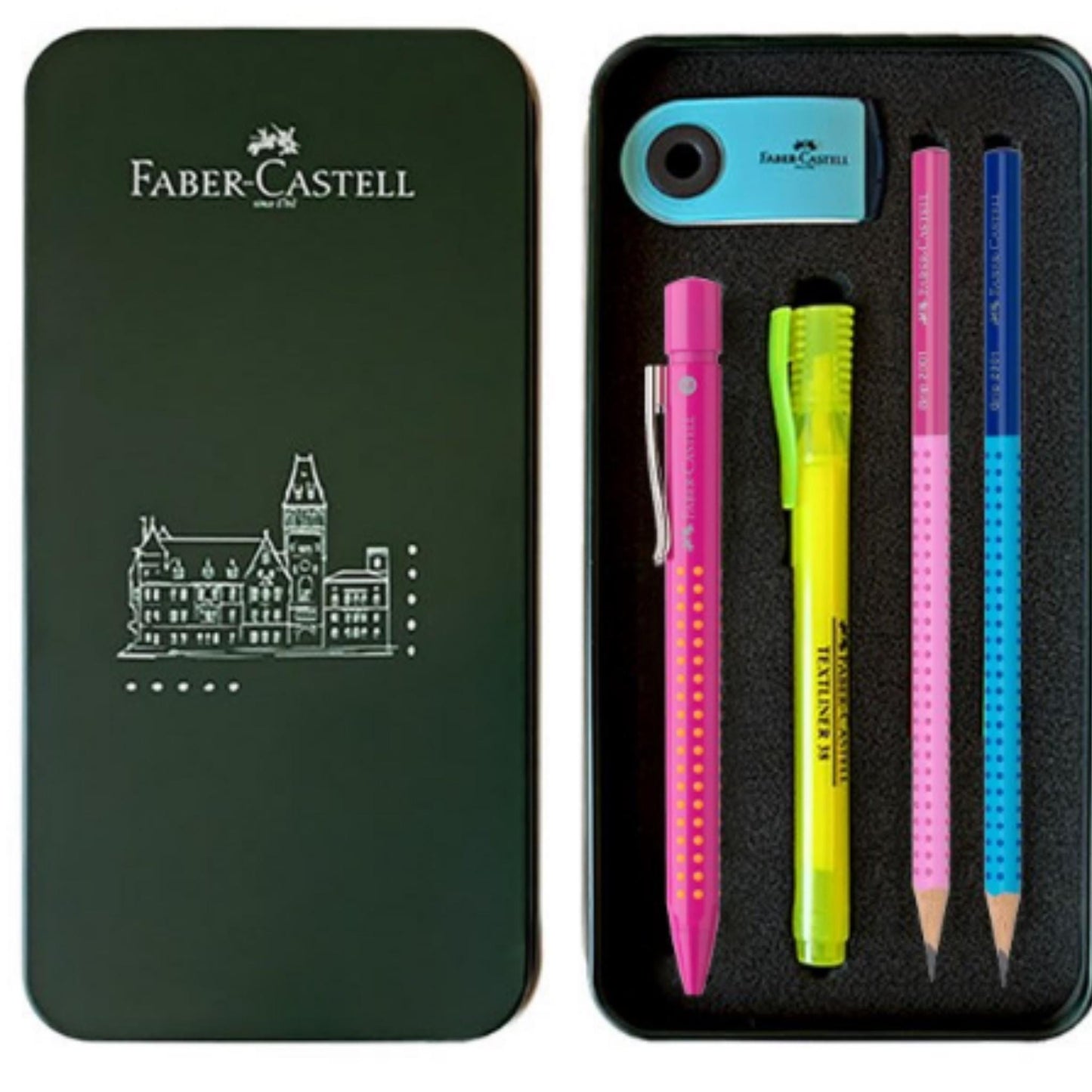 Faber Castell, Mechanical Pencil, Grip Pencil, Writing Set, Stationery Gift Set