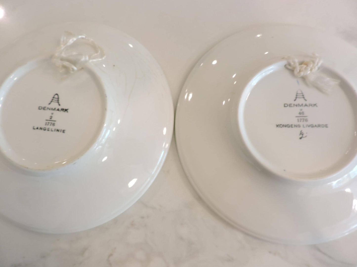 Bing & Grøndahl Vintage Commemorative Plate Set (2pc)