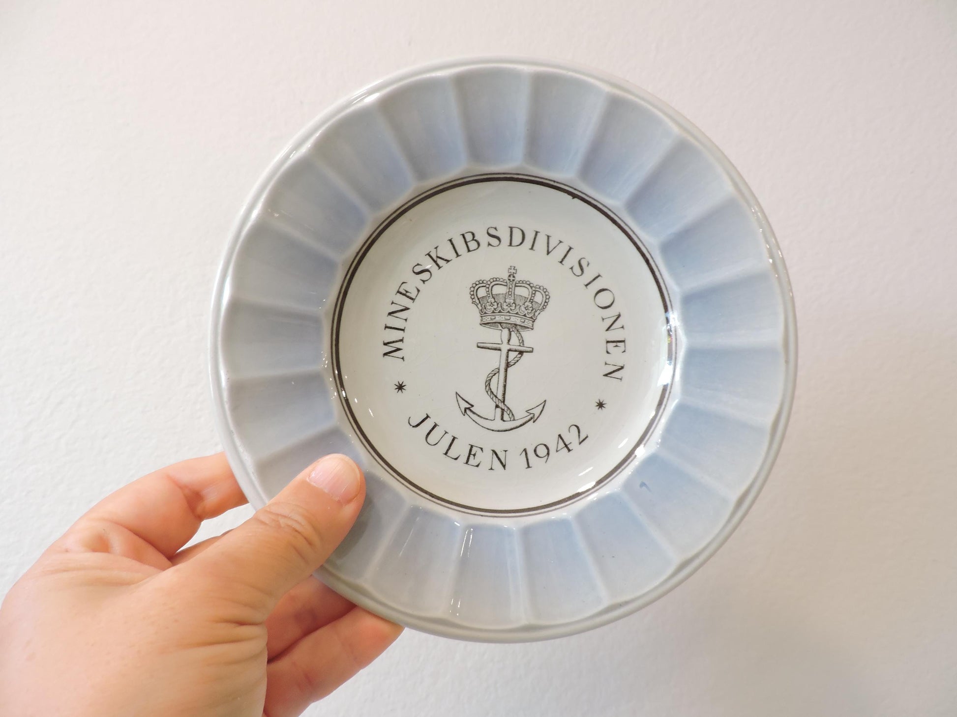 Vintage Danish Christmas Commemorative Plate Gift Set (1942)