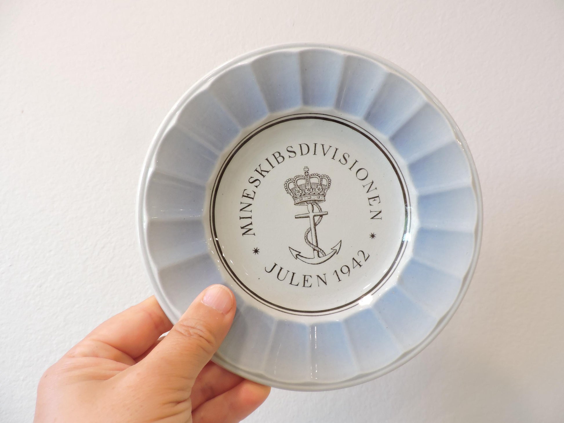 Vintage Danish Christmas Commemorative Plate Gift Set (1942)