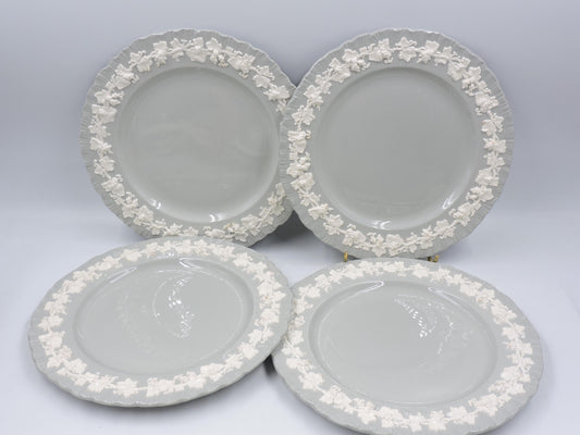 Wedgwood Queensware Shell Edge Dinner Plates Set of 4