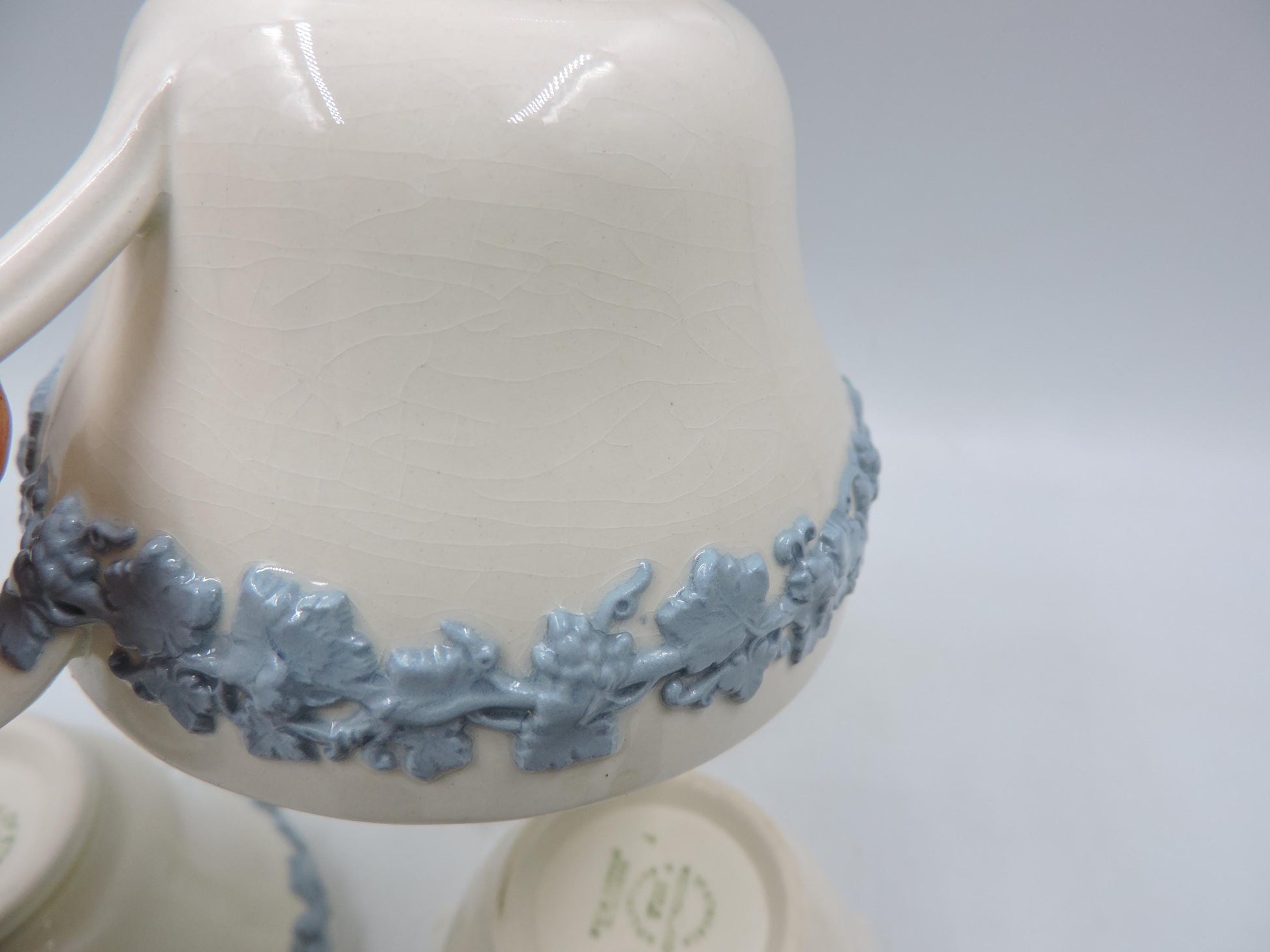 As is Wedgwood Queensware Mismatched Tea Cup Set of 4