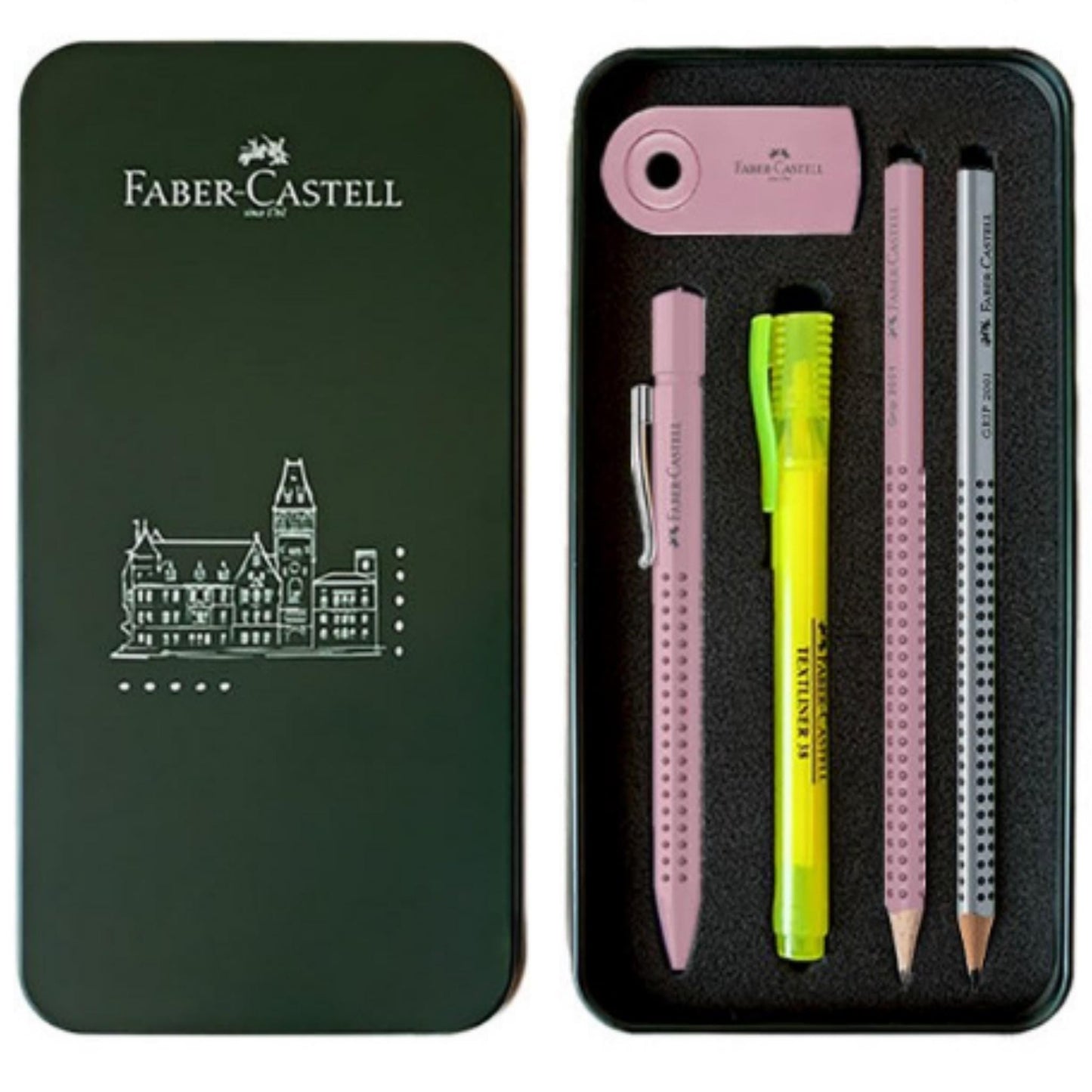 Faber Castell, Mechanical Pencil, Grip Pencil, Writing Set, Stationery Gift Set