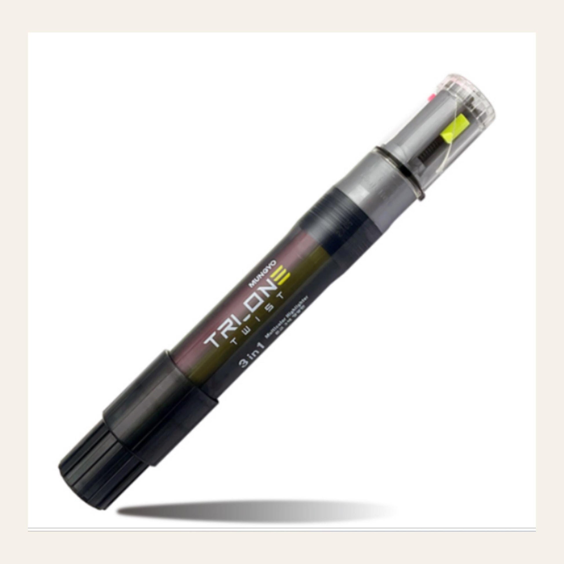 Mungyo Tri-one Twist 3-in-1 Multicolor Highlighter