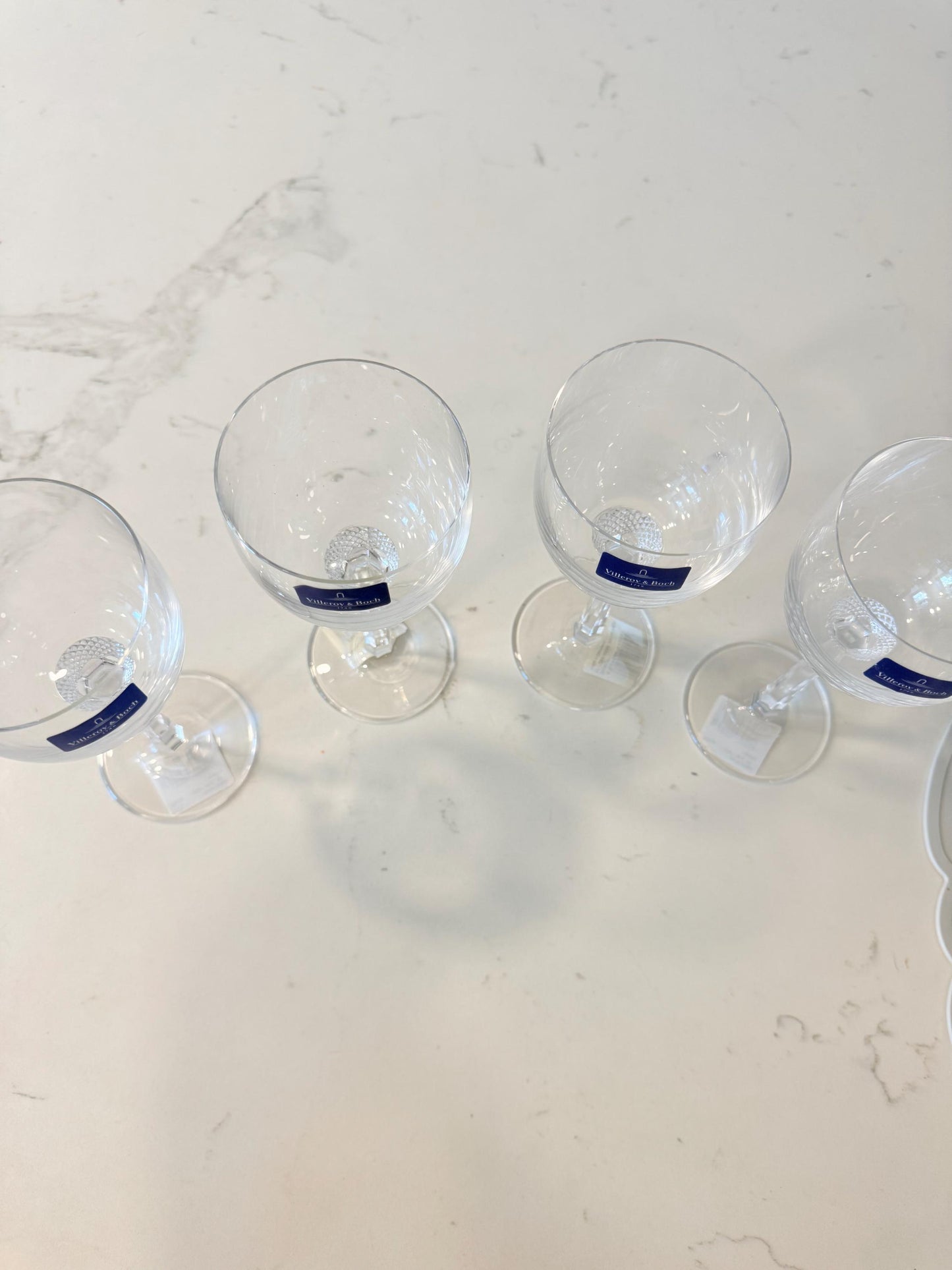11-7390-0020 Villeroy & Boch Octavie Claret, 9.5 oz, Crystal Set of 4
