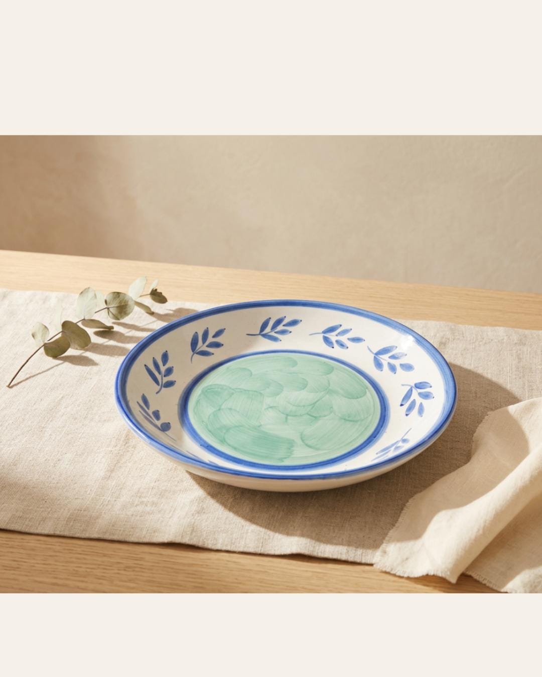 Villeroy & Boch Coupe Blue Leaves Portugal Cereal Bowl