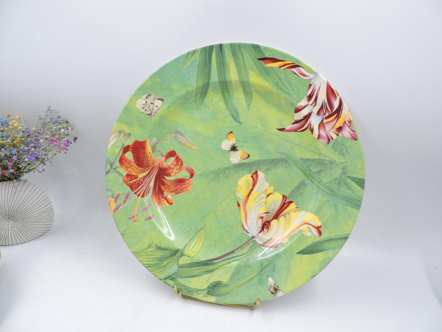 Spode 'Floral Haven' Buffet Plate (12")