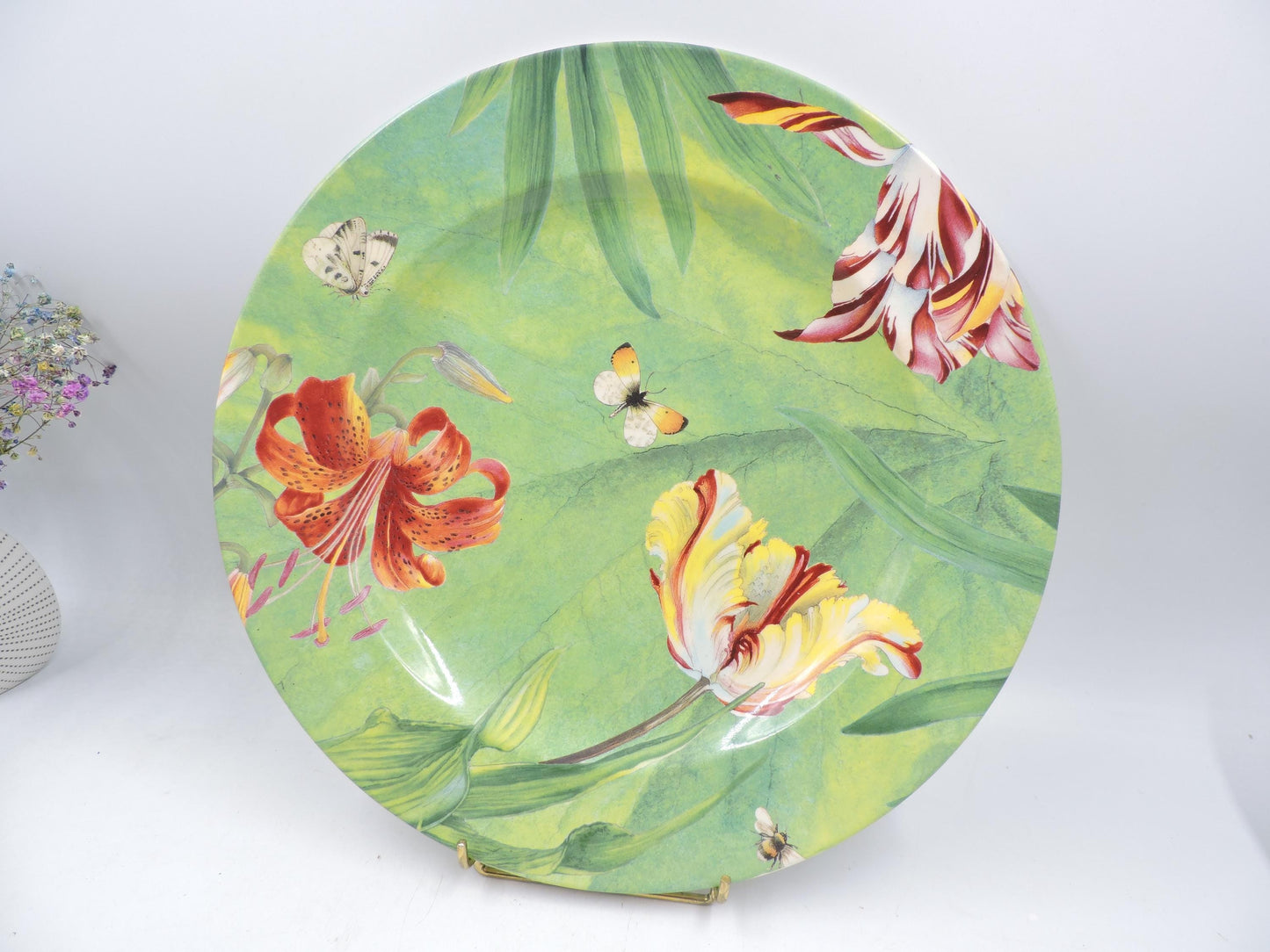 Spode 'Floral Haven' Buffet Plate (12")