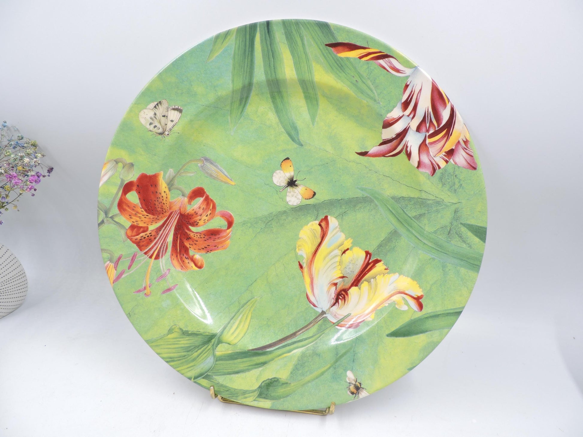 Spode 'Floral Haven' Buffet Plate (12")