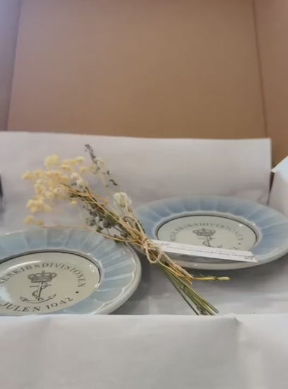 Bing & Grøndahl Vintage Commemorative Plate Set (2pc)