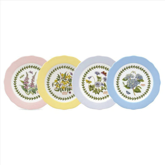 Portmeirion Botanic Garden Terrace Dessert Plate Set of 4