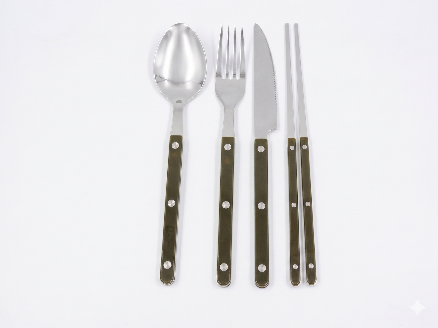 Maison Objet Premium Cier Farbe Cutlery Khak