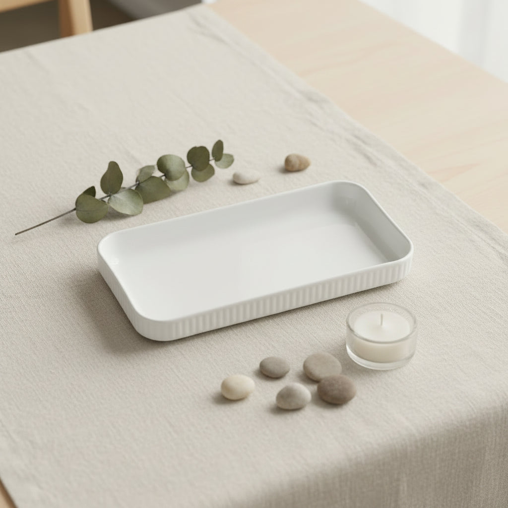 Plisse Rectangular Dish