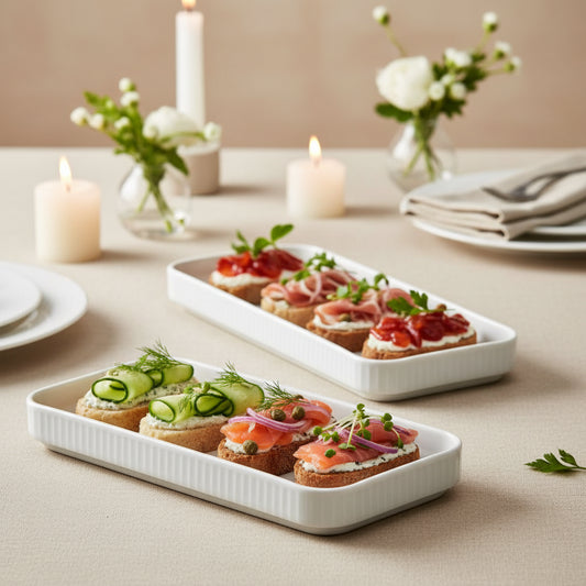 Plisse Sandwich Tray
